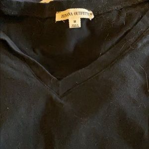 Medical black v neck T-shirt good condition.